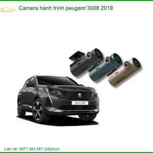 Camera Hành Trình Peugeot 3008 2019 - Địa Chỉ Lắp Đặt Chính Hãng TPHCM