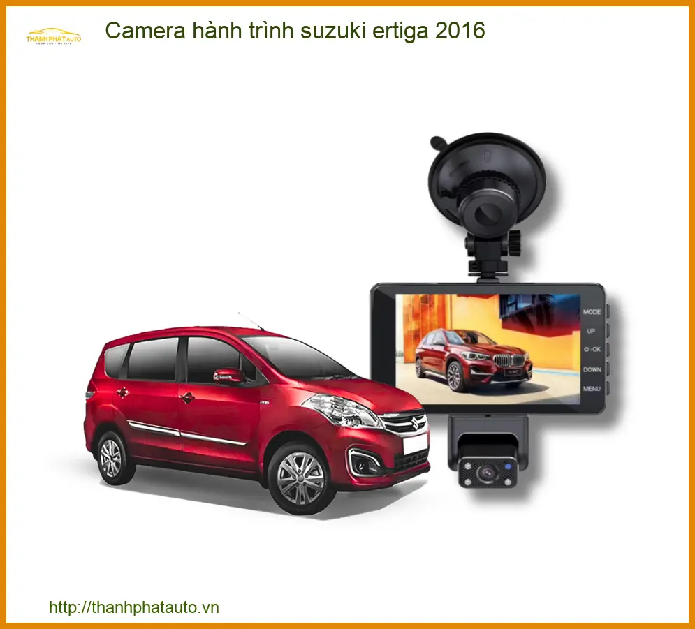 Camera hành trình Suzuki Ertiga 2016 - Địa Chỉ Lắp Đặt Uy Tín, Giá Tốt TPHCM