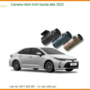 Camera hành trình Toyota Altis 2022 - Trung Tâm Lắp Đặt Chính Hãng TPHCM