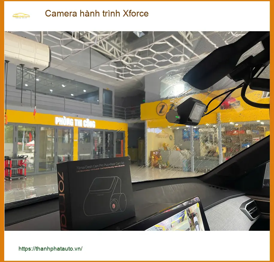 Chị Yến lắp Camera hành trình Xforce cho Hyundai Accent tại Quận 9 an toàn