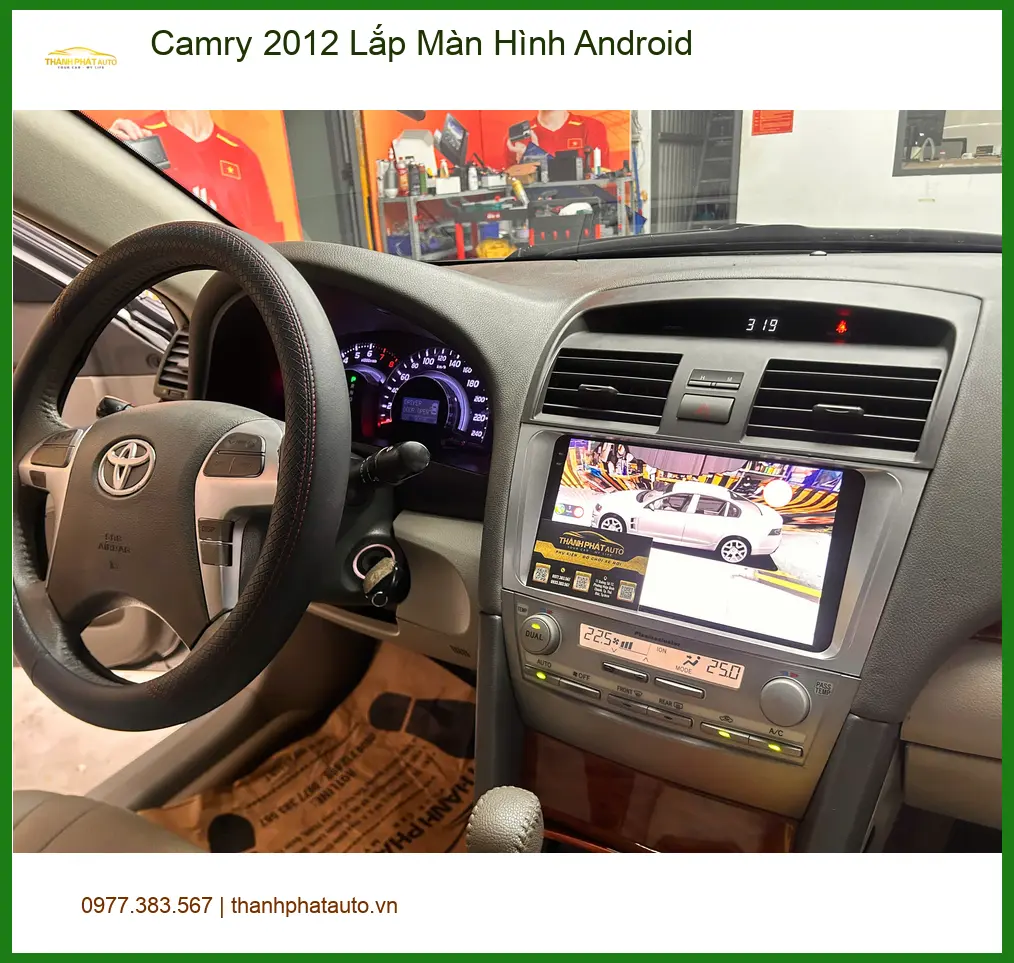 Anh Minh Triết Lắp Màn Hình Android Camry 2012 tại Quận 12, nâng tầm trải nghiệm ảnh thực tế 2