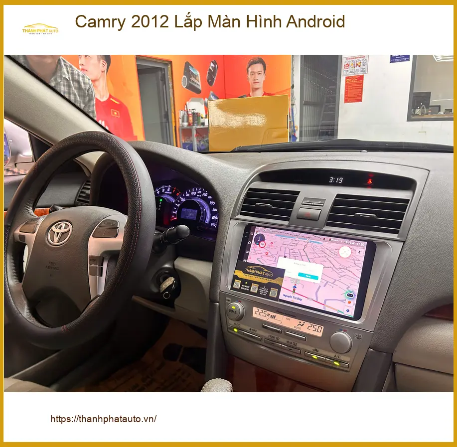Anh Minh Triết Lắp Màn Hình Android Camry 2012 tại Quận 12, nâng tầm trải nghiệm ảnh thực tế 3
