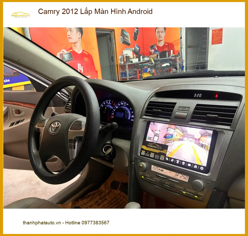 Anh Minh Triết Lắp Màn Hình Android Camry 2012 tại Quận 12, nâng tầm trải nghiệm ảnh thực tế 4