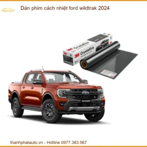 Dán Phim Cách Nhiệt Ford Wildtrak 2024 - Trung Tâm Thi Công Chính Hãng TPHCM