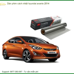 Dán Phim Cách Nhiệt Hyundai Avante 2014 - Trung Tâm Gắn Uy Tín TPHCM
