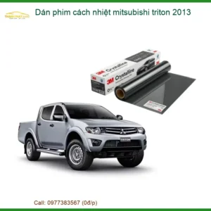 Dán phim cách nhiệt Mitsubishi Triton 2013 - Địa Chỉ Lắp Đặt Uy Tín TPHCM