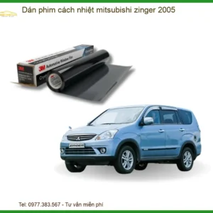 Dán Phim Cách Nhiệt Mitsubishi Zinger 2005 - Trung Tâm Thi Công Uy Tín TPHCM