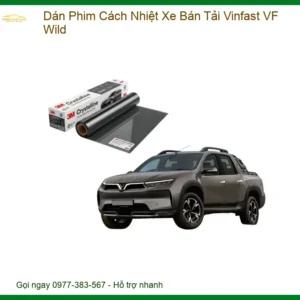 Dán Phim Cách Nhiệt Xe Bán Tải Vinfast VF Wild - Địa Chỉ Lắp Đặt Uy Tín TPHCM
