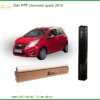 Dán PPF Chevrolet Spark 2010 - Địa Chỉ Lắp Đặt Phim Bảo Vệ Sơn Uy Tín TPHCM