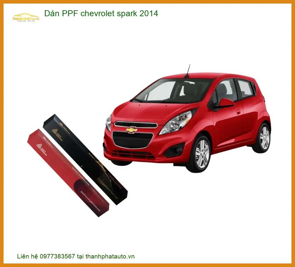 Dán PPF Chống Xước Chevrolet Spark 2014 - Trung Tâm Thi Công Chính Hãng TPHCM
