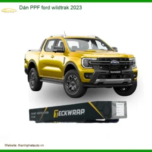 Dán Phim PPF Bảo Vệ Nội Thất Ford Wildtrak 2023 - Trung Tâm Thi Công Uy Tín TPHCM