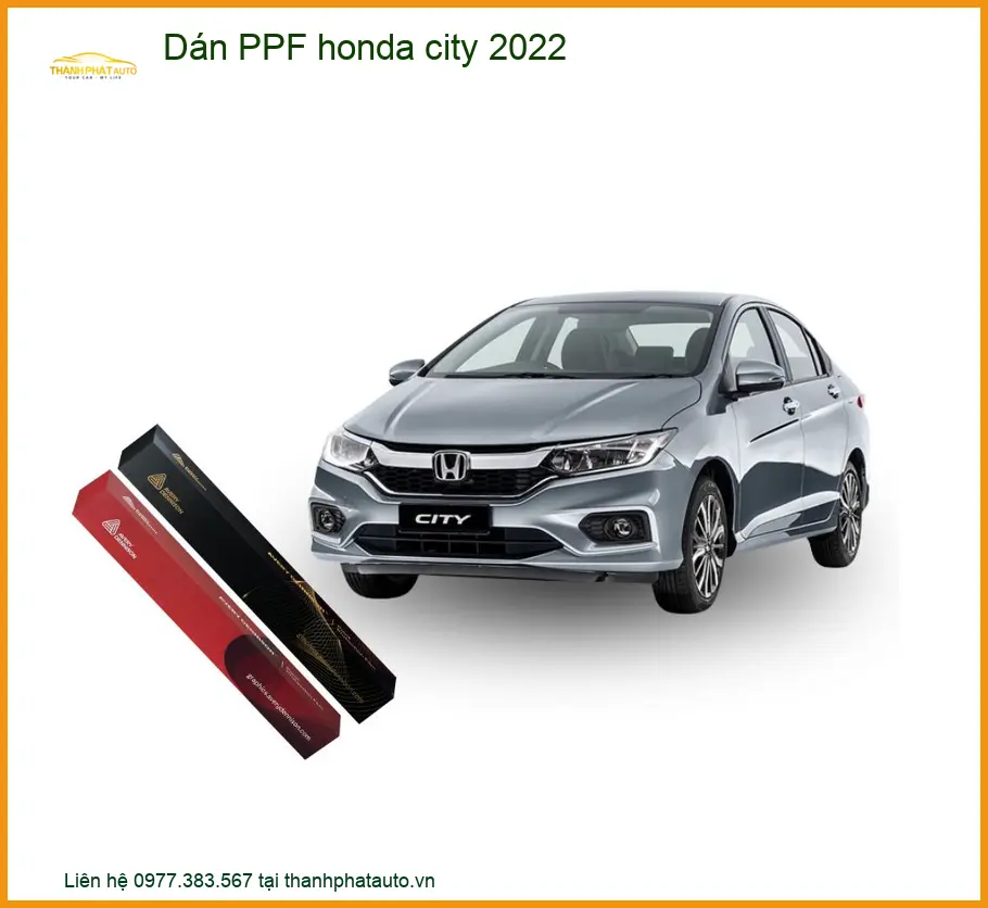 Dán Phim PPF Bảo Vệ Sơn Honda City 2022 - Trung Tâm Gắn Uy Tín TPHCM