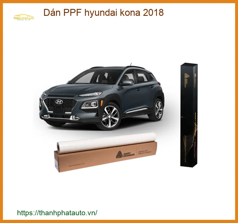Dán PPF Hyundai Kona 2018 - Trung Tâm Thi Công PPF Chính Hãng TPHCM
