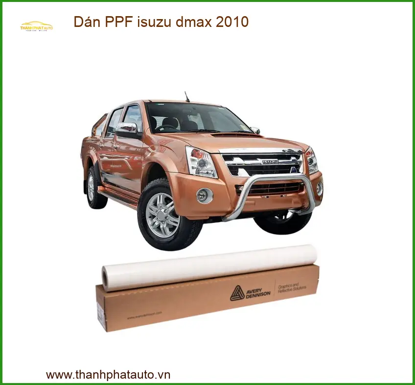 Dán Phim Bảo Vệ Sơn PPF Isuzu D-Max 2010 - Địa Chỉ Lắp Đặt Uy Tín TPHCM