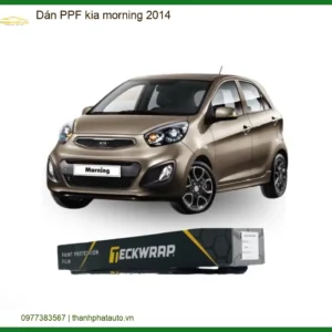 Dán PPF Kia Morning 2014 - Trung Tâm Chuyên Thi Công Dán PPF Chính Hãng TPHCM