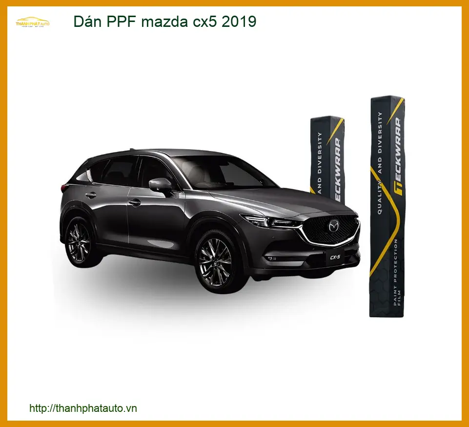 Dán Phim PPF Bảo Vệ Sơn Mazda CX5 2019 - Địa Chỉ Lắp Đặt Uy Tín TPHCM
