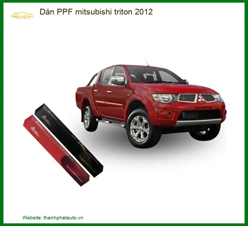 Dán PPF Mitsubishi Triton 2012 - Trung Tâm Lắp Đặt Uy Tín, Giá Tốt TPHCM