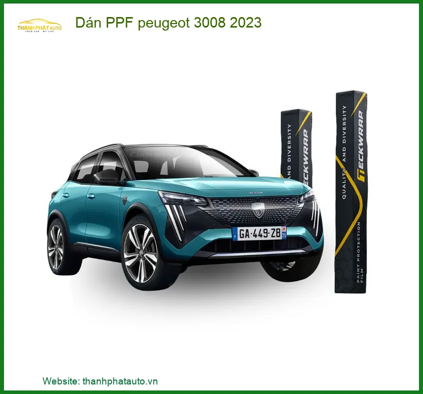 Dán PPF Nội Thất Peugeot 3008 2023 - Địa Chỉ Lắp Đặt Uy Tín TPHCM