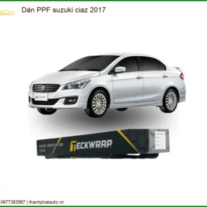 Dán PPF Suzuki Ciaz 2017 - Địa Chỉ Lắp Đặt Chính Hãng TPHCM