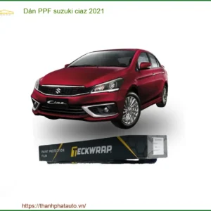 Dán PPF Suzuki Ciaz 2021 - Địa Chỉ Lắp Đặt Chính Hãng, Giá Tốt TPHCM