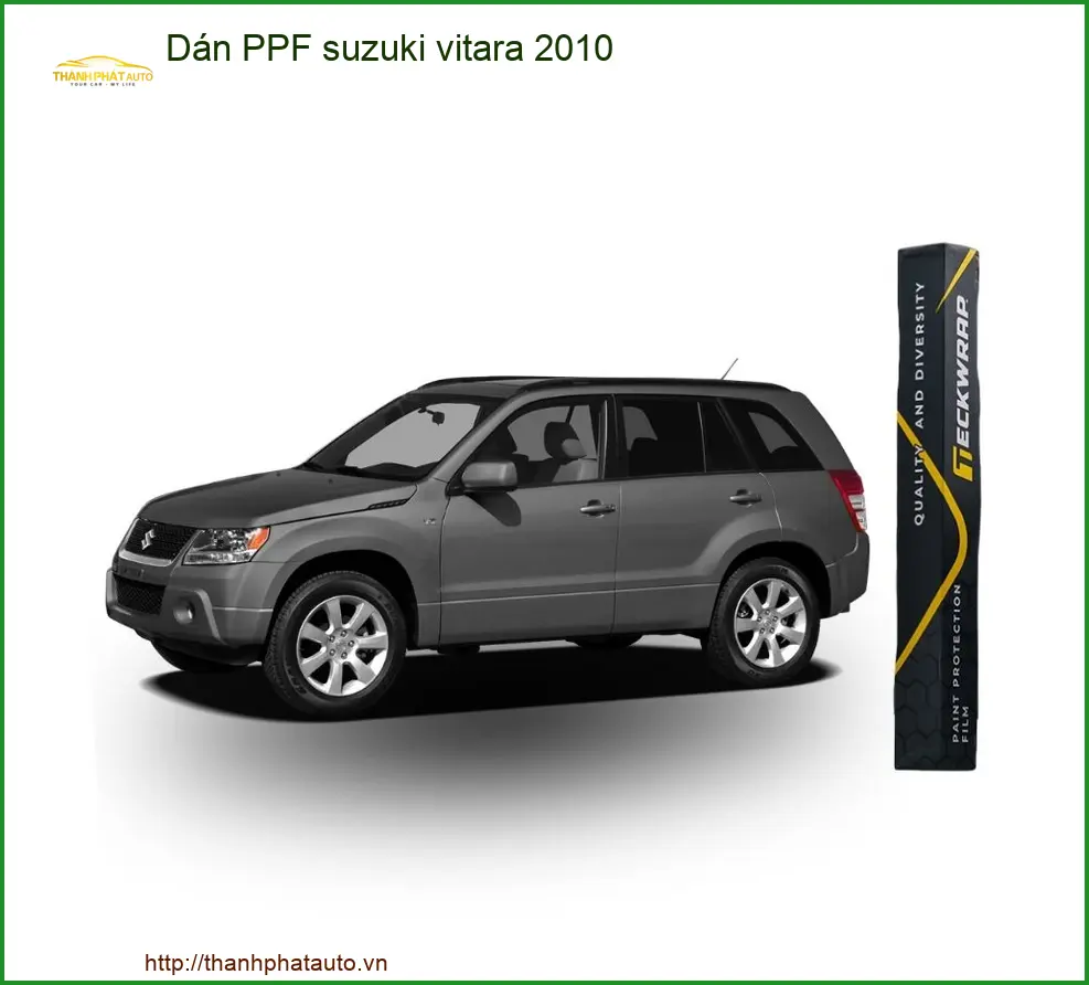 Dán PPF Chống Trầy Suzuki Vitara 2010 - Trung Tâm Nâng Cấp Chính Hãng TPHCM