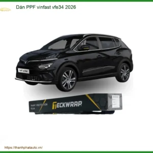 Dán PPF Vinfast VFe34 2026 - Địa Chỉ Lắp Đặt Uy Tín TPHCM