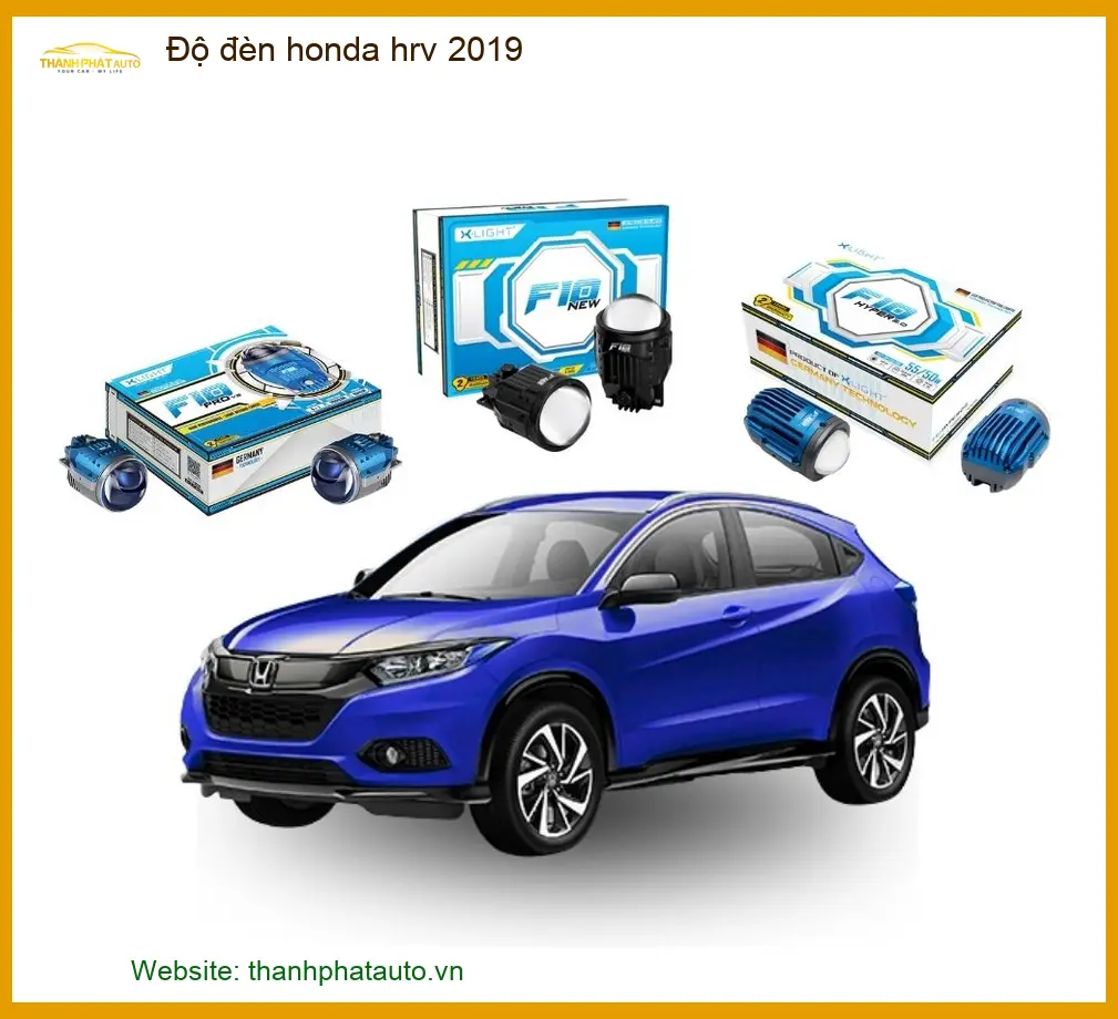 Độ Đèn Honda HR-V 2019 - Nơi Nâng Cấp Đèn Xe Hơi Chính Hãng TPHCM