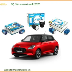 Độ Đèn Bi LED Laser Suzuki Swift 2026 - Trung Tâm Nâng Cấp Uy Tín Giá Tốt TPHCM