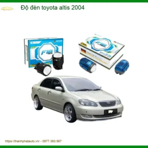 Độ Đèn Toyota Altis 2004 - Trung Tâm Lắp Đặt Chính Hãng TPHCM