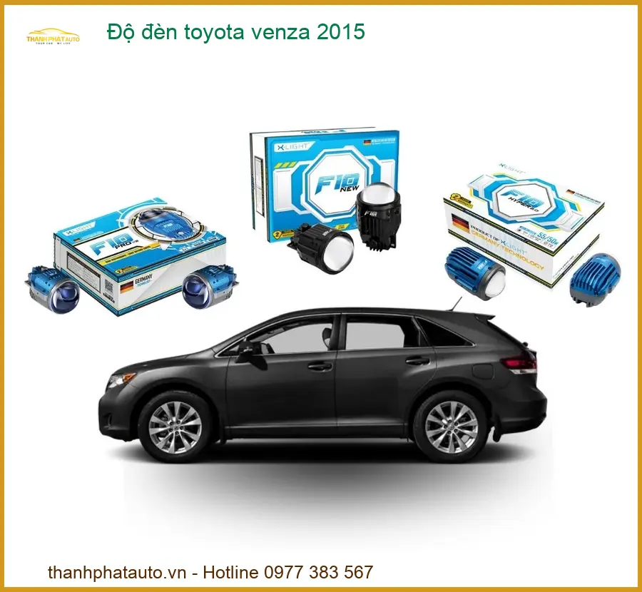 Độ Đèn Toyota Venza 2015 - Trung Tâm Nâng Cấp Đèn Xe Hơi Chính Hãng TPHCM