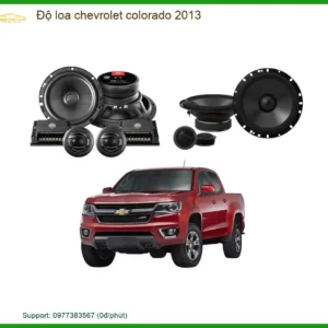 Độ Loa Chevrolet Colorado 2013 - Trung Tâm Nâng Cấp Loa Chính Hãng TPHCM