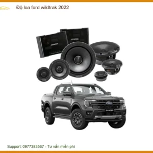 Nâng Cấp Hệ Thống Loa Ford Wildtrak 2022 - Trung Tâm Lắp Đặt Chính Hãng TPHCM