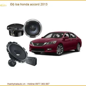 Nâng Cấp Âm Thanh Honda Accord 2013 - Trung Tâm Độ Loa Ô Tô Uy Tín TPHCM