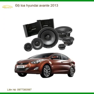 Độ Loa Hyundai Avante 2013 - Địa Chỉ Lắp Đặt Uy Tín TPHCM