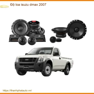 Độ Loa Ô Tô Isuzu Dmax 2007 - Địa Chỉ Độ Âm Thanh Xe Hơi Uy Tín TPHCM