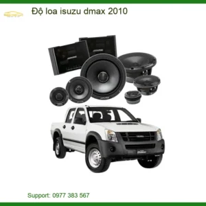Độ Loa Isuzu D-Max 2010 - Trung Tâm Nâng Cấp Uy Tín TPHCM