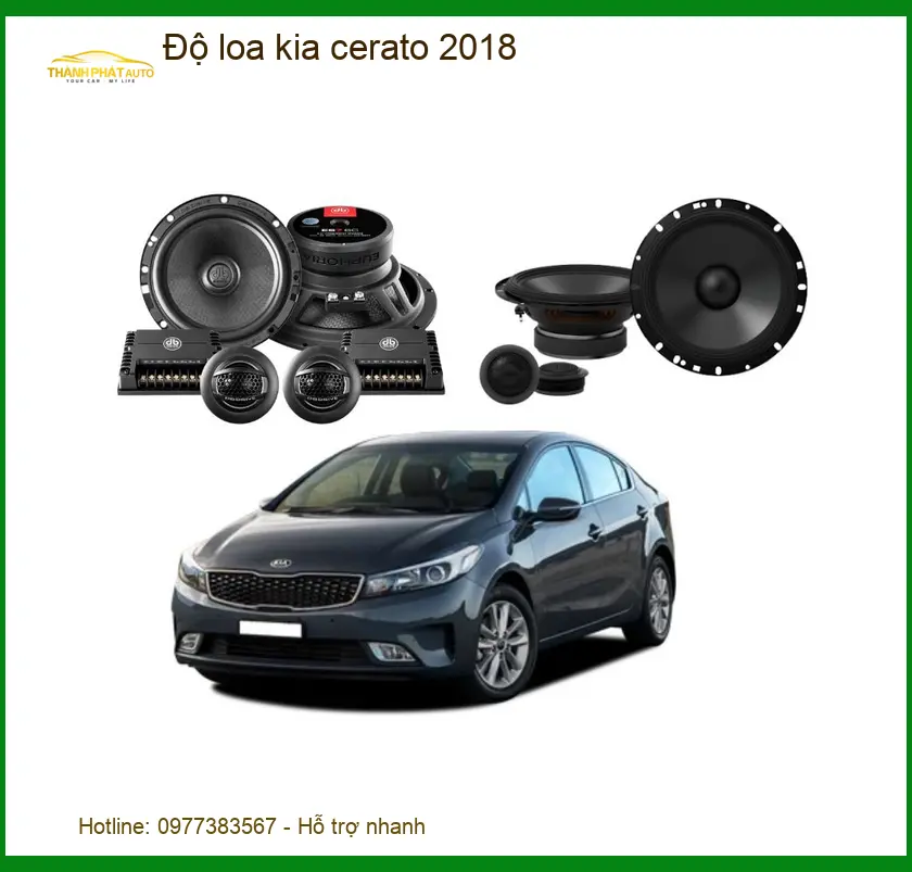 Độ Loa Kia Cerato 2018 - Trung Tâm Thi Công Chính Hãng Giá Tốt TPHCM