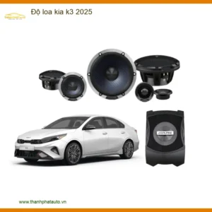 Độ Loa Kia K3 2025 - Địa Chỉ Nâng Cấp Âm Thanh Xe Hơi Uy Tín TPHCM