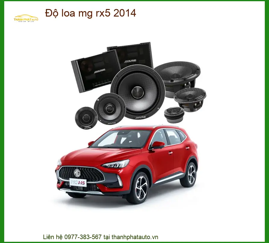 Độ Loa Nâng Cấp Âm Thanh MG RX5 2014 - Địa Chỉ Thi Công Uy Tín Tại TPHCM