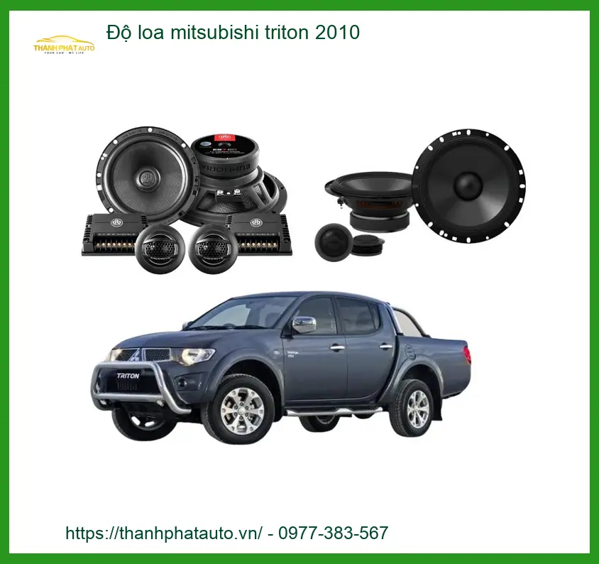 Độ loa Mitsubishi Triton 2010 - Trung Tâm Nâng Cấp Uy Tín TPHCM