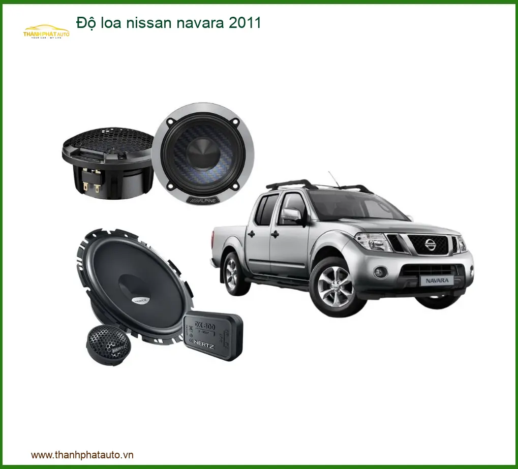 Độ loa Nissan Navara 2011 - Địa Chỉ Độ Loa Xe Hơi Chính Hãng TPHCM