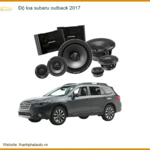 Loa Sub Cho Subaru Outback 2017 - Trung Tâm Lắp Đặt Uy Tín TPHCM