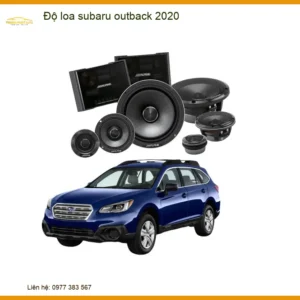 Độ Loa Sub Subaru Outback 2020 - Trung Tâm Lắp Đặt Loa Sub Chính Hãng Uy Tín TPHCM