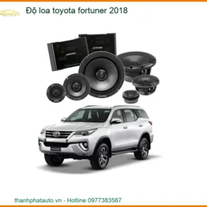 Độ Loa Ô Tô Toyota Fortuner 2018 Chuyên Nghiệp - Trung Tâm Nâng Cấp Chính Hãng TPHCM