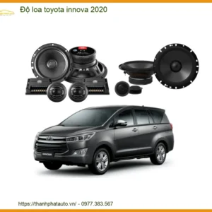 Nâng cấp âm thanh Toyota Innova 2020 - Trung Tâm Lắp Đặt Chính Hãng TPHCM