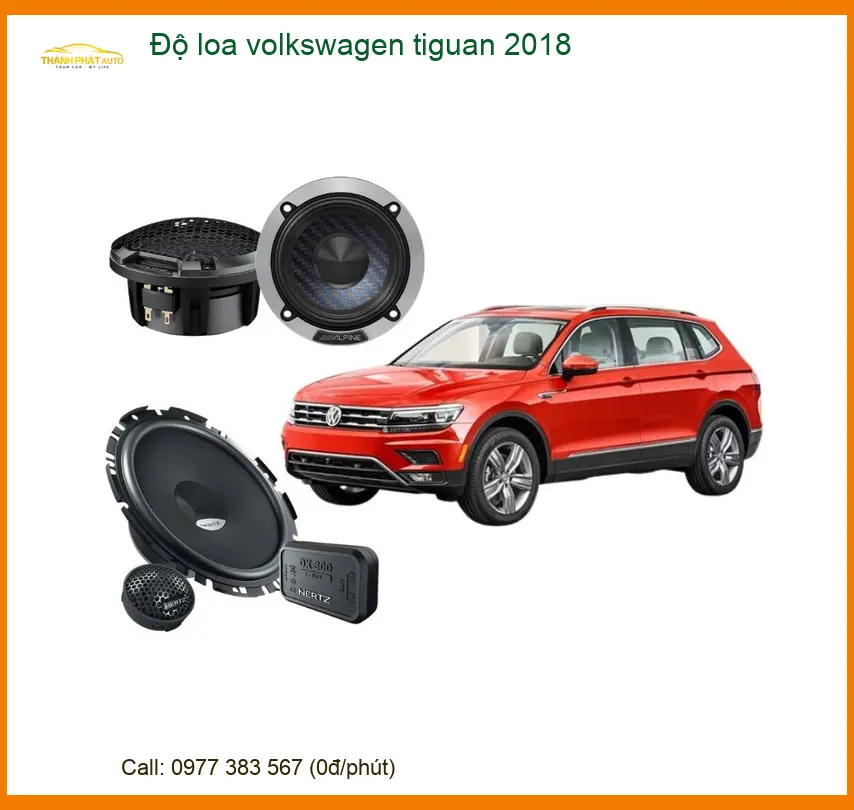 Độ Loa Ô Tô Volkswagen Tiguan 2018 - Trung Tâm Nâng Cấp Uy Tín TPHCM