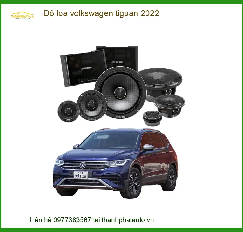 Độ Loa Ô Tô Volkswagen Tiguan 2022 - Địa Chỉ Nâng Cấp Âm Thanh Uy Tín TPHCM