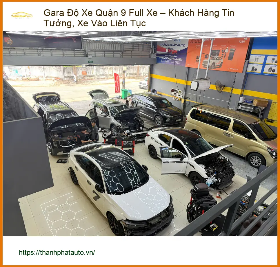 Chú Minh nâng cấp toàn diện VinFast Lux A2.0 tại Gara Độ Xe Quận 9 vì muốn trải nghiệm vượt trội ảnh thực tế 2