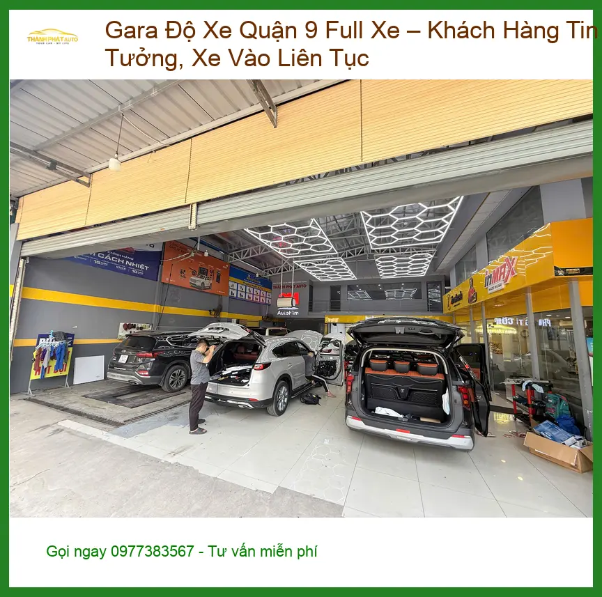 Chú Minh nâng cấp toàn diện VinFast Lux A2.0 tại Gara Độ Xe Quận 9 vì muốn trải nghiệm vượt trội ảnh thực tế 3
