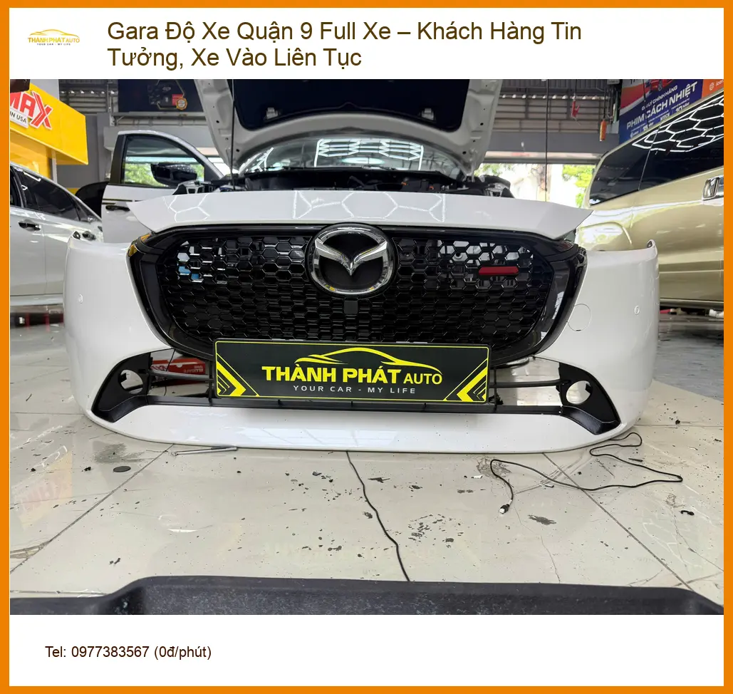 Chú Minh nâng cấp toàn diện VinFast Lux A2.0 tại Gara Độ Xe Quận 9 vì muốn trải nghiệm vượt trội ảnh thực tế 4